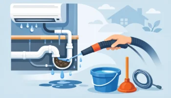 How to Fix a Clogged AC Drain Line