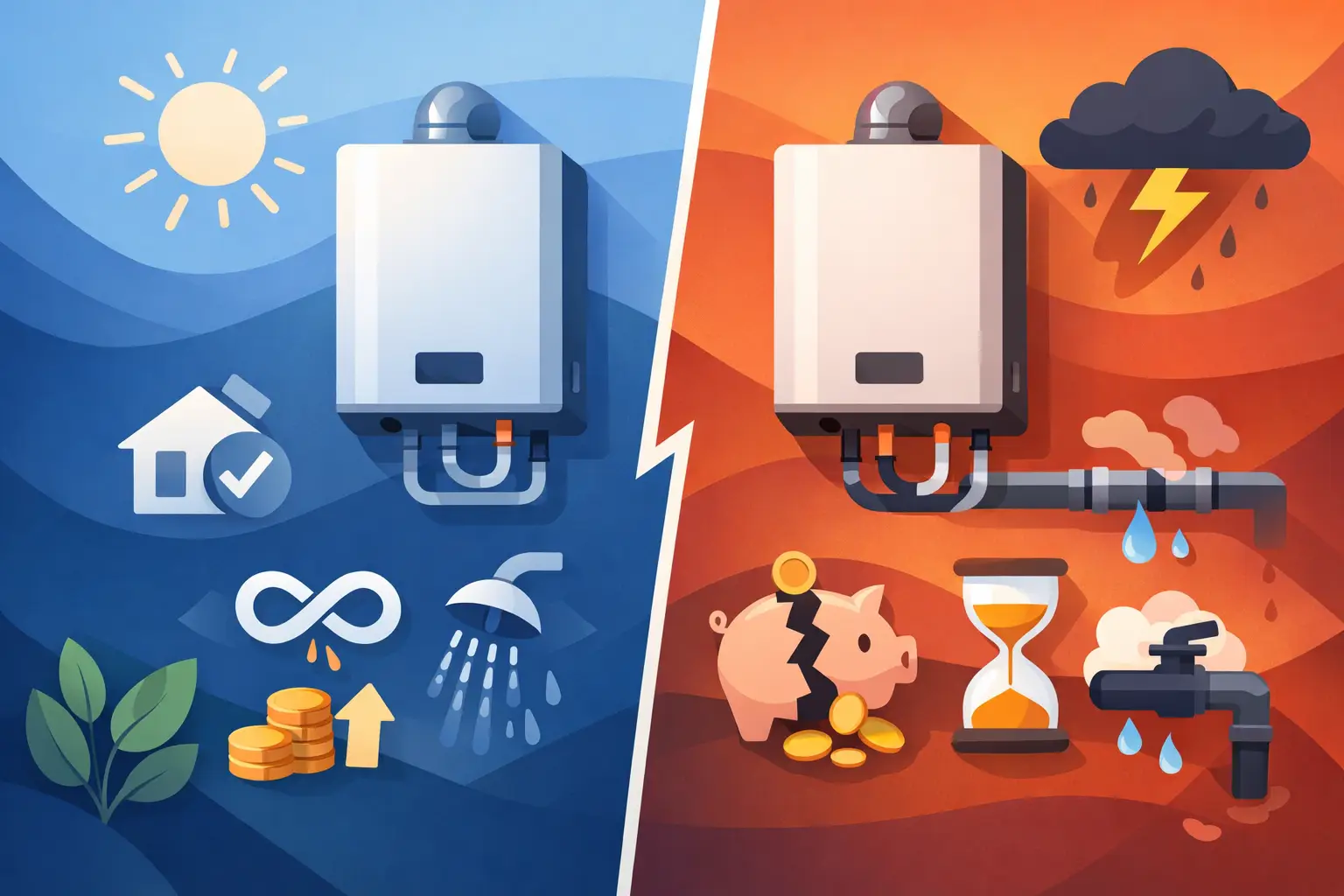 Tankless Water Heater Pros and Cons
