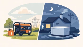 Portable Generator vs Standby Generator