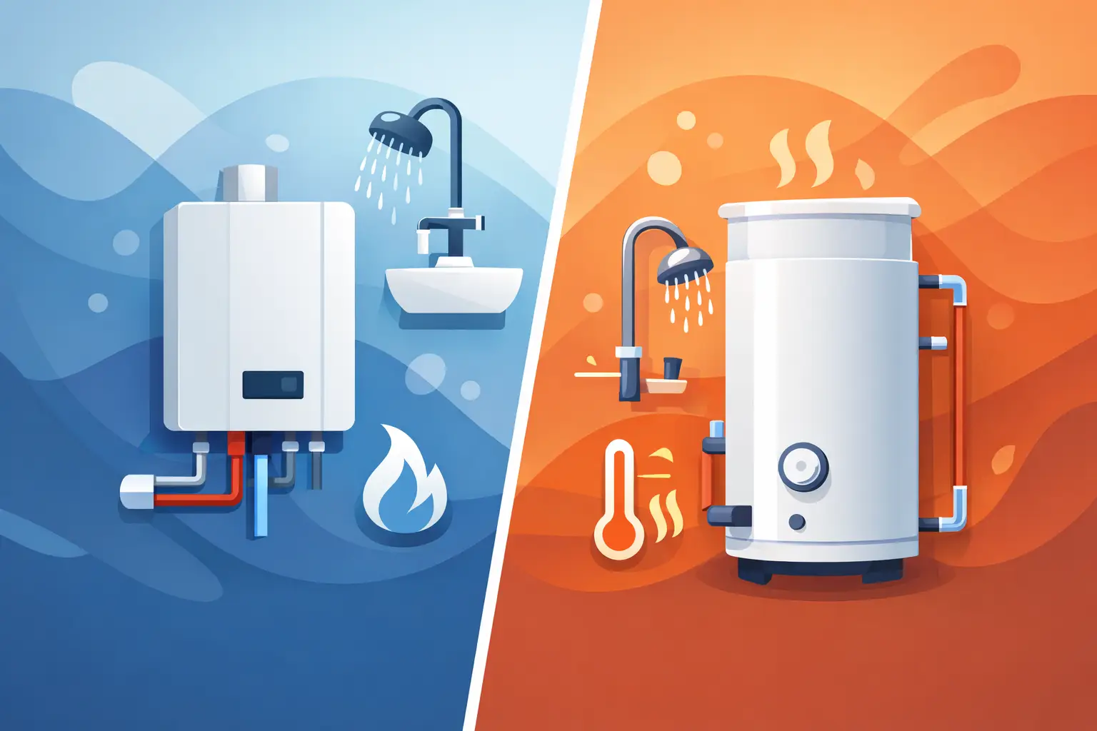 Tankless Versus Traditional Water Heater
