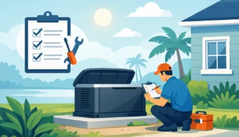 Generator Maintenance Checklist for Florida Homes