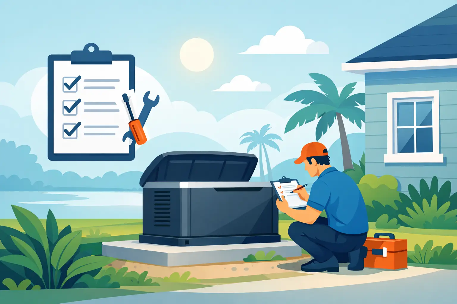 Generator Maintenance Checklist for Florida Homes