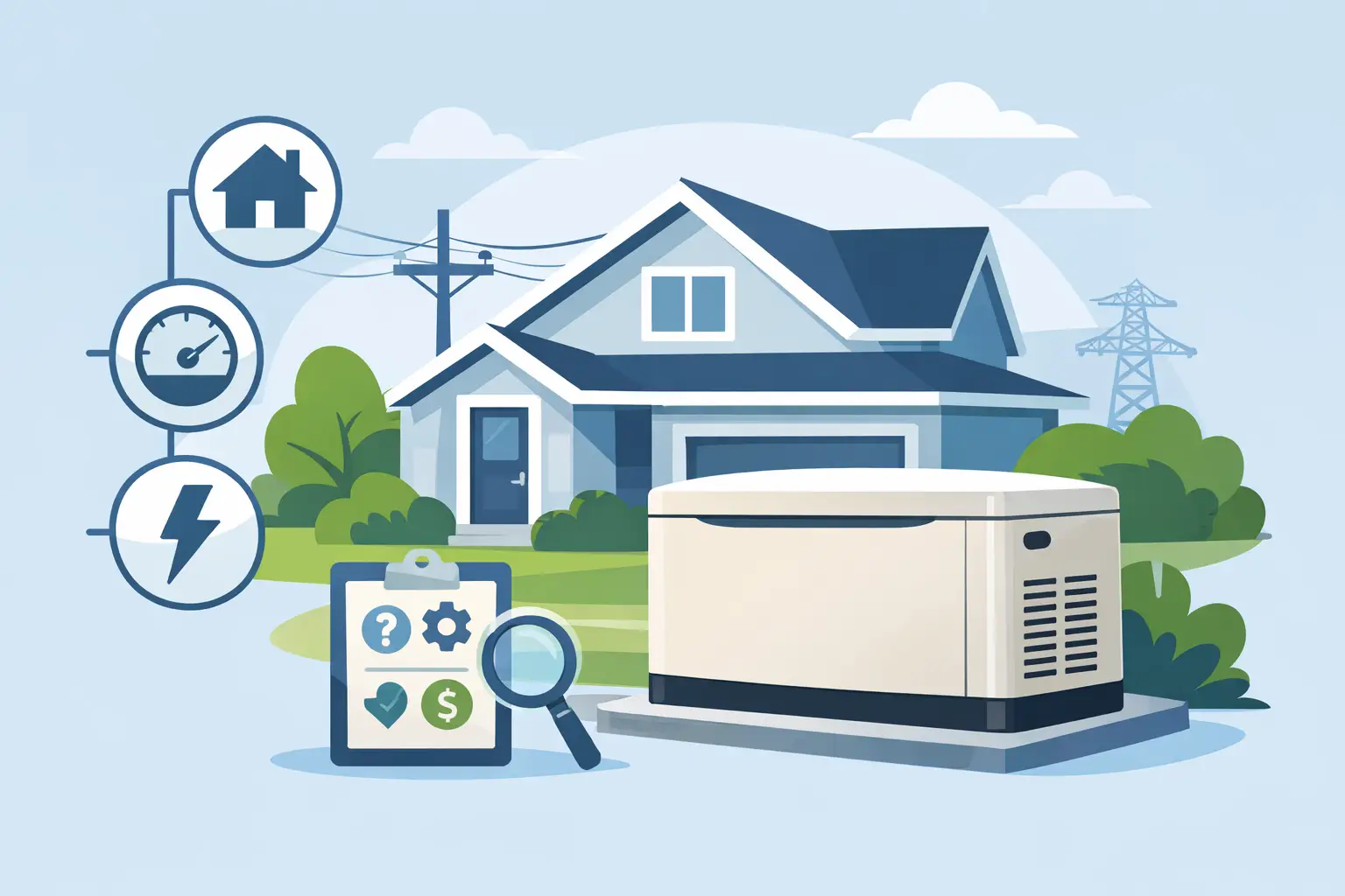 How to Choose a Standby Generator for Your Home