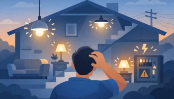 Why Lights Keep Flickering Around Your Home