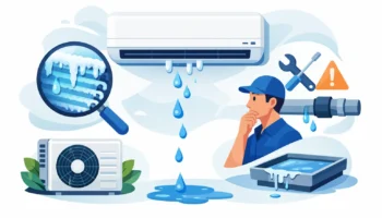 Why Is AC Leaking Water? Causes and Fixes