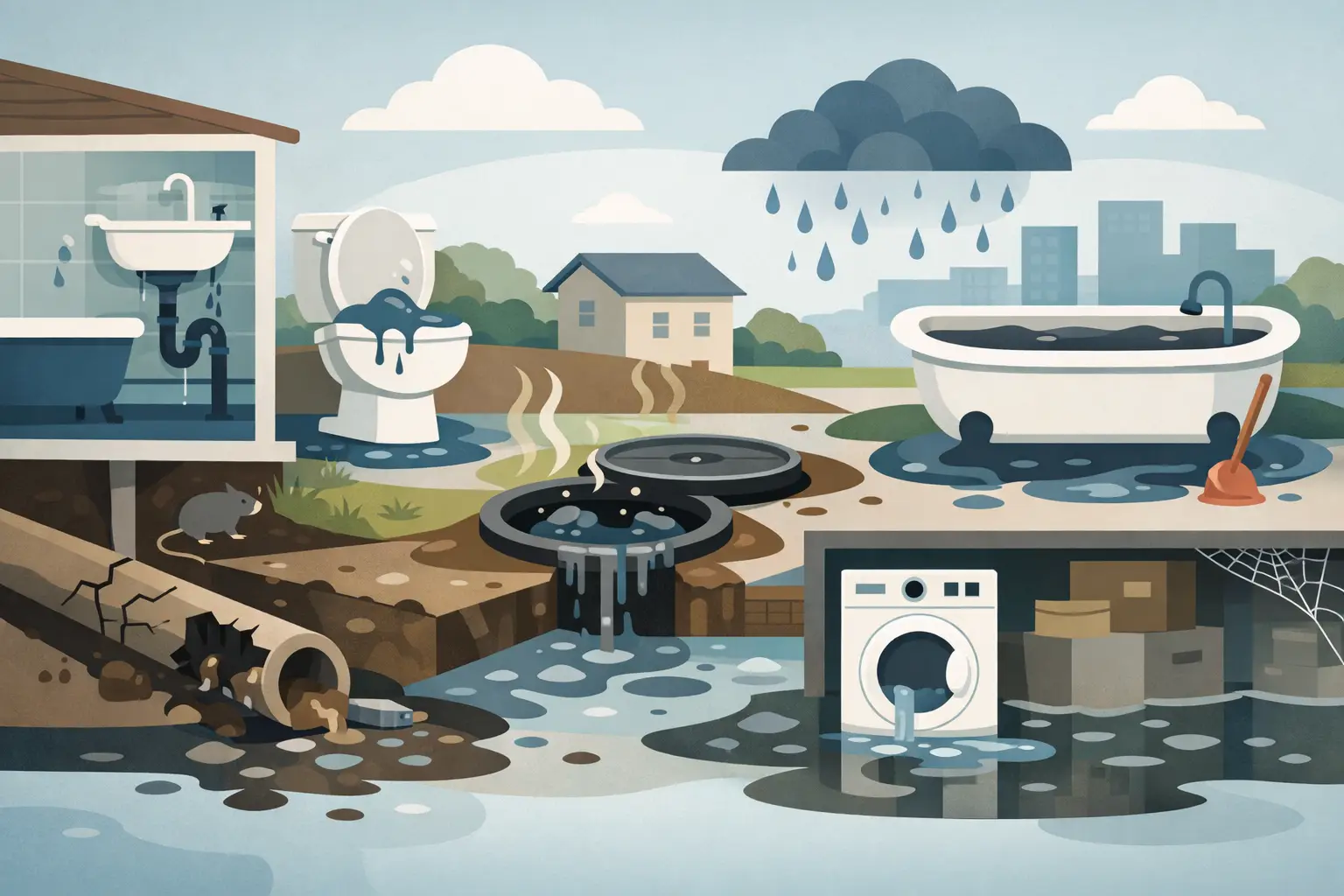 9 Signs of Sewer Backup You Shouldn't Ignore