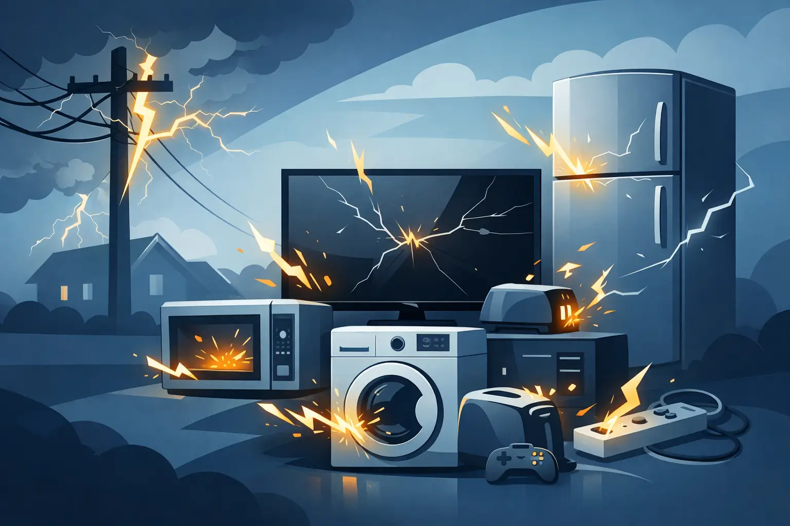 Can Power Surges Damage Appliances at Home?