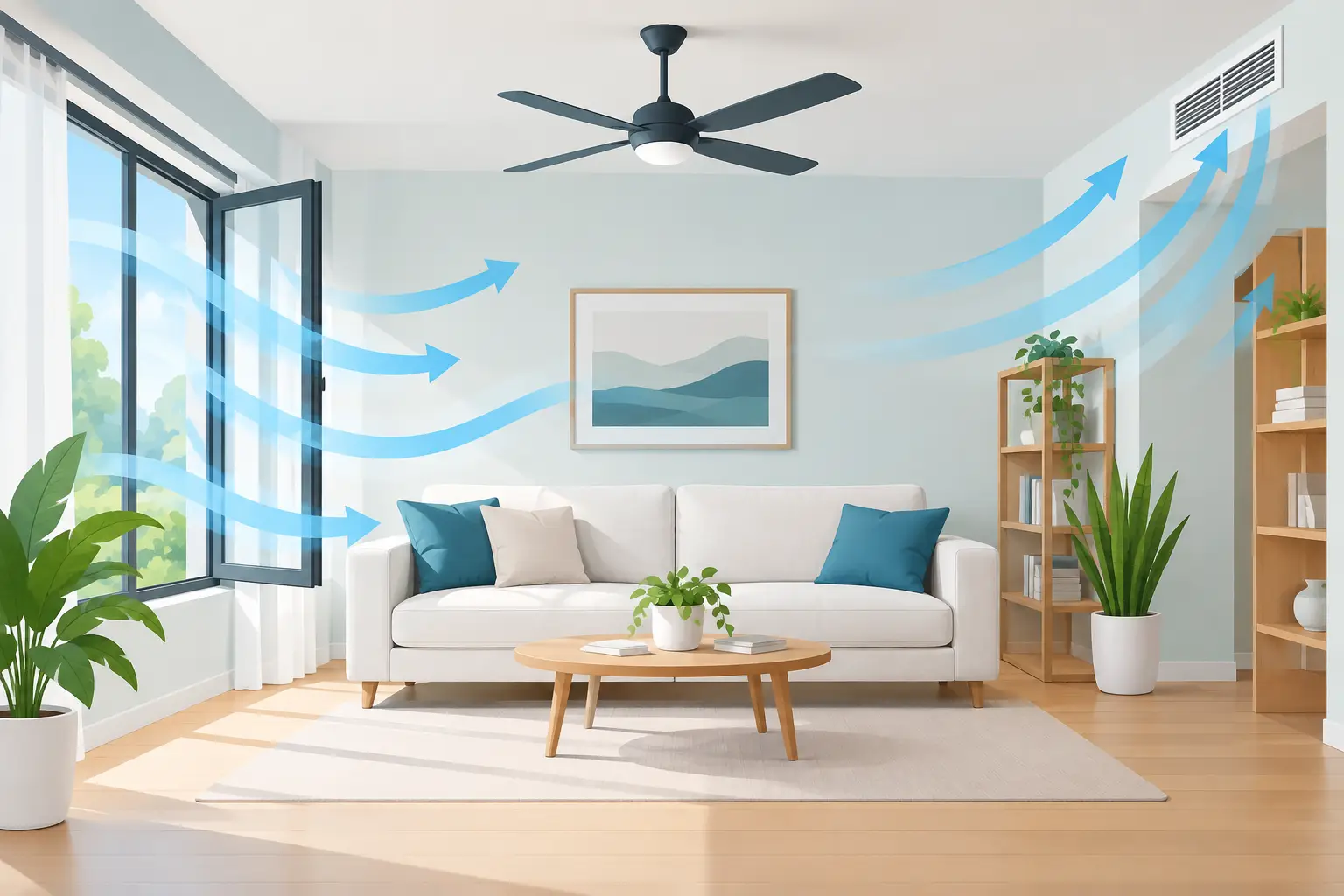 How to Improve Indoor Airflow in Your Home