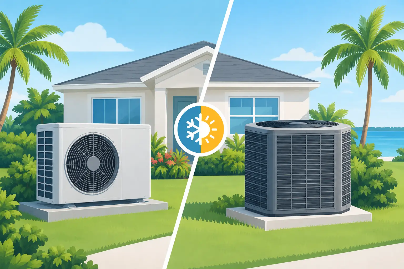 Heat Pump Versus Central Air for Florida Homes