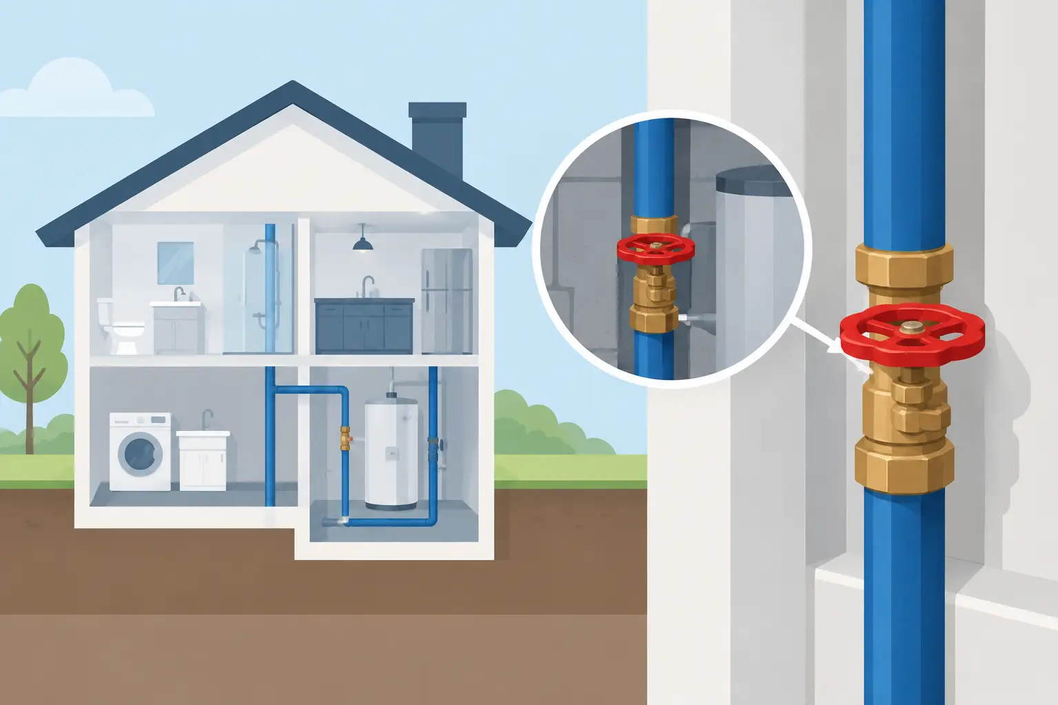 How to Find Water Shutoff Valves in Your Home