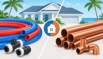 PEX Versus Copper Plumbing for Florida Homes